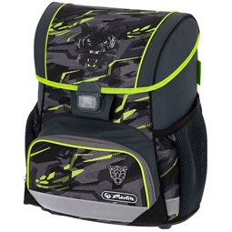 Iskolatáska ergonómikus HERLITZ UltraLight Wild Panther 2 táskadísszel