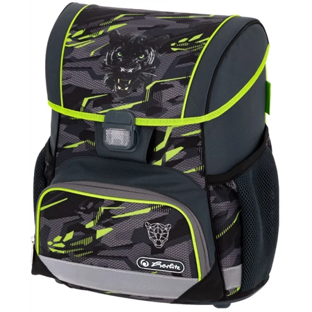 Iskolatáska ergonómikus HERLITZ UltraLight Wild Panther 2 táskadísszel