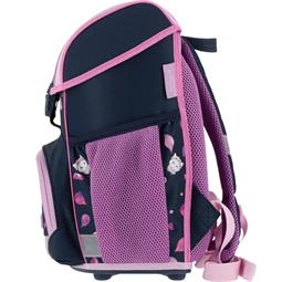 Iskolatáska szett ergonómikus HERLITZ Loop Plus Blossom Dance + 2 klapnis tolltartó + henger tolltartó + sportzsák