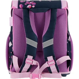 Iskolatáska szett ergonómikus HERLITZ Loop Plus Blossom Dance + 2 klapnis tolltartó + henger tolltartó + sportzsák