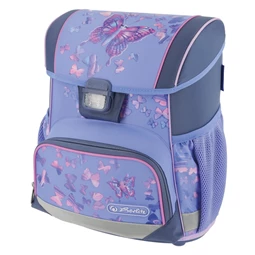 Iskolatáska szett HERLITZ Loop Plus Butterfly Paradise 2 tolltartóval és tornazsákkal