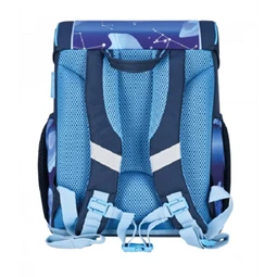Iskolatáska szett HERLITZ Loop Plus Cosmic Explorer + 2 klapnis tolltartó + henger tolltartó + sportzsák