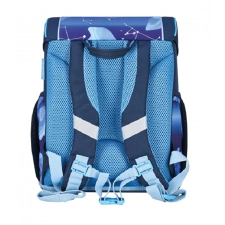 Iskolatáska szett HERLITZ Loop Plus Cosmic Explorer + 2 klapnis tolltartó + henger tolltartó + sportzsák