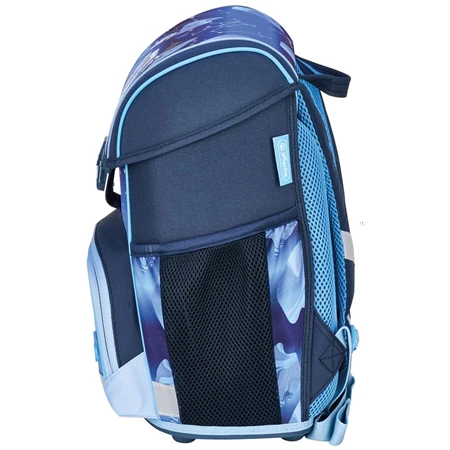 Iskolatáska szett HERLITZ Loop Plus Cosmic Explorer + 2 klapnis tolltartó + henger tolltartó + sportzsák