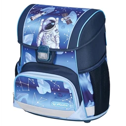 Iskolatáska szett HERLITZ Loop Plus Cosmic Explorer + 2 klapnis tolltartó + henger tolltartó + sportzsák