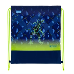Iskolatáska szett HERLITZ Loop Plus Thunder Rex Explorer + 2 klapnis tolltartó + henger tolltartó + sportzsák