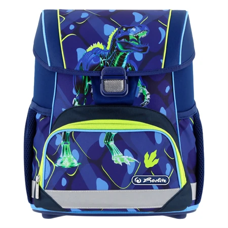 Iskolatáska szett HERLITZ Loop Plus Thunder Rex Explorer + 2 klapnis tolltartó + henger tolltartó + sportzsák