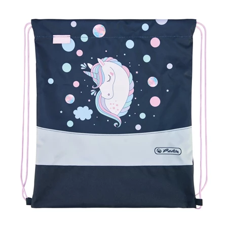 Iskolatáska szett HERLITZ Loop Plus Unicorn Dream 2 tolltartóval és tornazsákkal