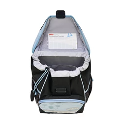 Iskolatáska szett HERLITZ UltraLight XL Plus Cyber Soccer 2 táskadísszel 2 tolltartóval és tornazsákkal