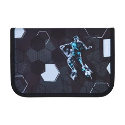 Iskolatáska szett HERLITZ UltraLight XL Plus Cyber Soccer 2 táskadísszel 2 tolltartóval és tornazsákkal