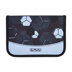 Iskolatáska szett HERLITZ UltraLight XL Plus Cyber Soccer 2 táskadísszel 2 tolltartóval és tornazsákkal