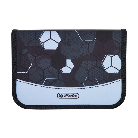 Iskolatáska szett HERLITZ UltraLight XL Plus Cyber Soccer 2 táskadísszel 2 tolltartóval és tornazsákkal