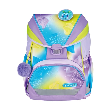Iskolatáska szett HERLITZ UltraLight XL Plus Little Monster 2 táskadísszel 2 tolltartóval és tornazsákkal
