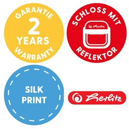 Iskolatáska szett HERLITZ UltraLight XL Plus Lucky Horse 2 táskadísszel 2 tolltartóval és tornazsákkal