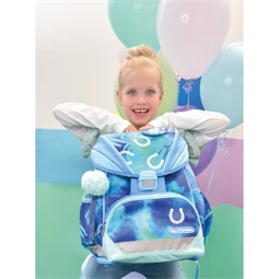 Iskolatáska szett HERLITZ UltraLight XL Plus Lucky Horse 2 táskadísszel 2 tolltartóval és tornazsákkal