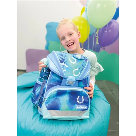 Iskolatáska szett HERLITZ UltraLight XL Plus Lucky Horse 2 táskadísszel 2 tolltartóval és tornazsákkal