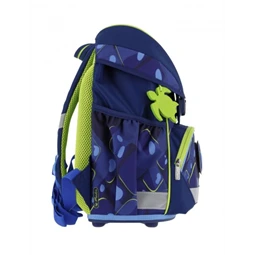 Iskolatáska szett HERLITZ UltraLight XL Plus Thunder Rex Explorer 2 táskadísszel 2 tolltartóval, tornazsák, 37x28x22cm