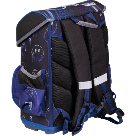 Iskolatáska szett LIZZYSULI ESPORT GAMER ON DUTY lltartóval és tornazsákkal