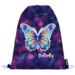 Iskolatáska szett OXY Premium 3 részes Butterfly tolltartóval és tornazsákkal