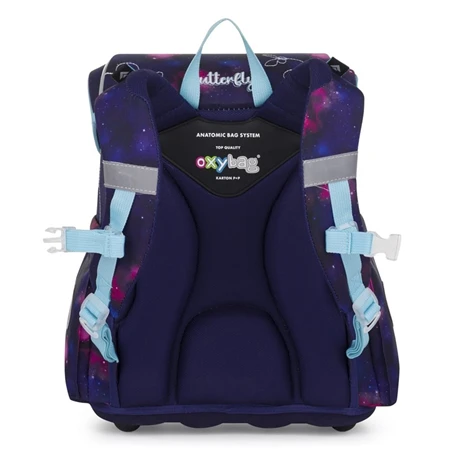 Iskolatáska szett OXY Premium 3 részes Butterfly tolltartóval és tornazsákkal