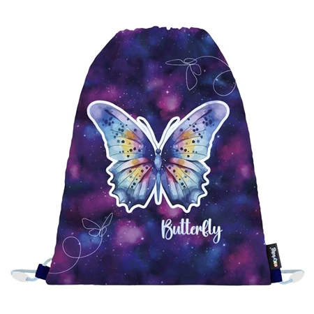 Iskolatáska szett OXY Premium 3 részes Butterfly tolltartóval és tornazsákkal