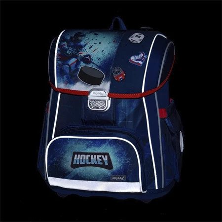 Iskolatáska szett OXY Premium 3 részes Hockey tolltartóval és tornazsákkal