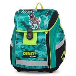 Iskolatáska szett OXY Prémium Light Dino, tolltartóval és tornazsákkal