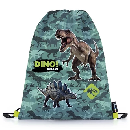 Iskolatáska szett OXY Prémium Light Dino, tolltartóval és tornazsákkal