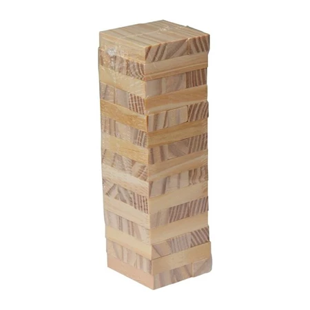 Játék fa dobozban, ügyességi, 5,7 × 5,7 × 17cm