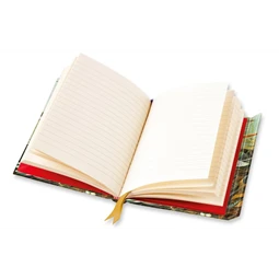 Jegyzetfüzet 24,5x18cm vonalas keményfedeles mágneses Ernst Haeckel Humingbirds