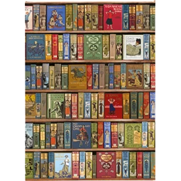 Jegyzetfüzet 24,5x18cm vonalas keményfedeles mágneses High Jinks Bookshelves