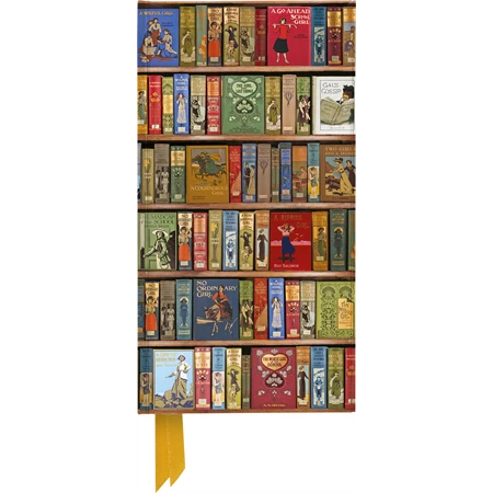 Jegyzetfüzet 8,2x15cm vonalas keményfedeles High Jinks Bookshelves