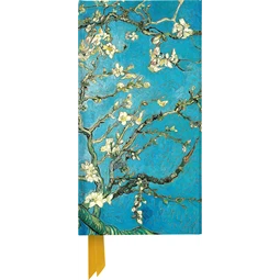 Jegyzetfüzet 8,2x15cm vonalas keményfedeles Van Gogh, Almomd Blossmos