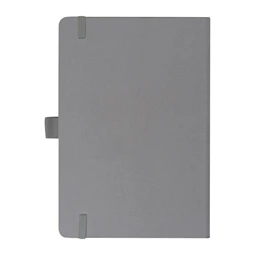 Jegyzetfüzet A/5 bambusz borítású elől, hátul szürke újrahaszn. műa, 192 vonalas oldal  + toll hurok, 14,3 x 1,4 x 21cm