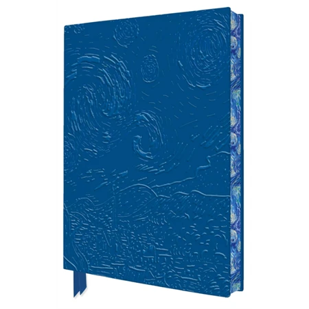 Jegyzetfüzet A/4 vonalas ARTISAN 96lap puhafedeles lézer gravírozott Art Van Gogh: Starry Night