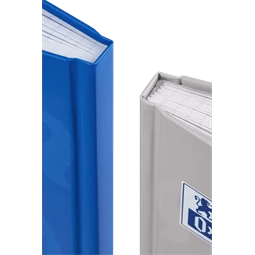 Jegyzetfüzet A/5 OXFORD Esse keményfedeles, 96 lap, vonalas, 90 g/m2 Optik Paper papírral