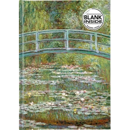 Jegyzetfüzet A/5 sima keményfedeles Monet: Bridge