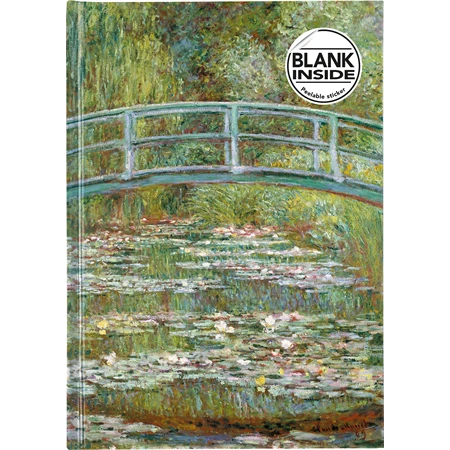 Jegyzetfüzet A/5 sima keményfedeles Monet: Bridge
