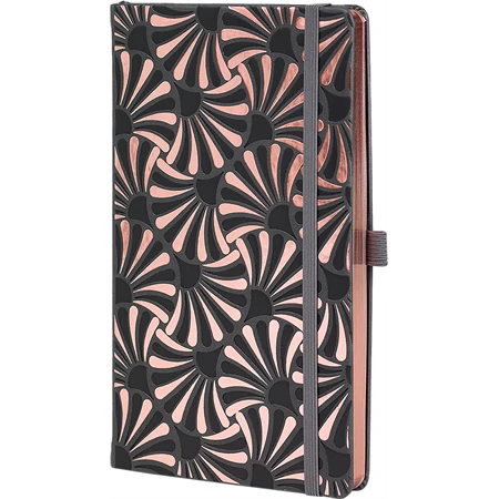 Jegyzetfüzet A/5 vonalas CASTELLI 96 lapos keményfedeles Rose Lilly