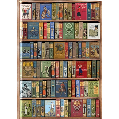 Jegyzetfüzet A/5 vonalas keményfedeles mágneses Bodleian Library: Bookshelves