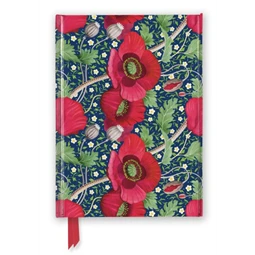 Jegyzetfüzet A/5 vonalas keményfedeles mágneses Red Poppies