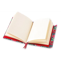 Jegyzetfüzet A/5 vonalas keményfedeles mágneses Red Poppies