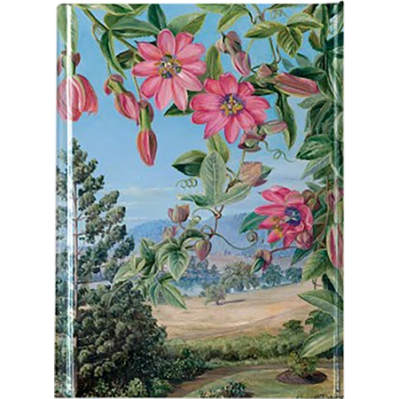 Jegyzetfüzet A/6 vonalas keményfedeles mágneses Brisbane Botanic garden