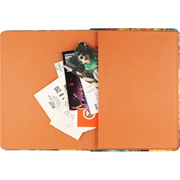 Jegyzetfüzet B/5 vonalas Peter Pauper 160 lapos keményfedeles gumis Dream Forest