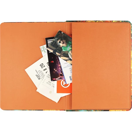 Jegyzetfüzet B/5 vonalas Peter Pauper 160 lapos keményfedeles gumis Dream Forest