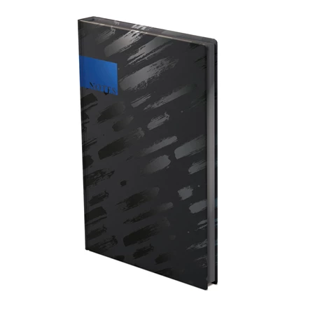 Jegyzetfüzet B/5 TOPTIMER Notes fekete diagonal vonalas 96 lap