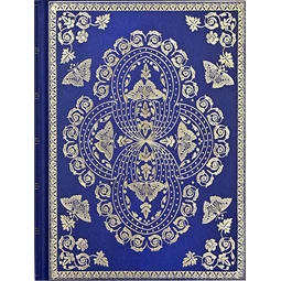 Jegyzetfüzet B/5 vonalas Peter Pauper 160 lapos keményfedeles arany lapszél Glided Butterflies