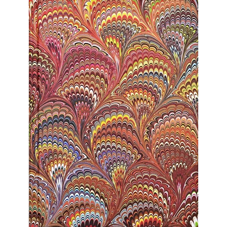 Jegyzetfüzet B/5 vonalas Peter Pauper 160 lapos keményfedeles arany lapszél Venetian