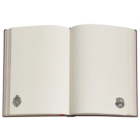 Jegyzetfüzet midi sima Paper Blanks keményfedeles gumis Harry Potter Hufflepuff