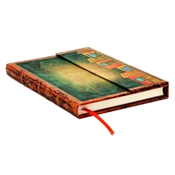 Jegyzetfüzet midi sima Paper Blanks keményfedeles mágneses Garcia Marquez, One Hundred Years of Solitude